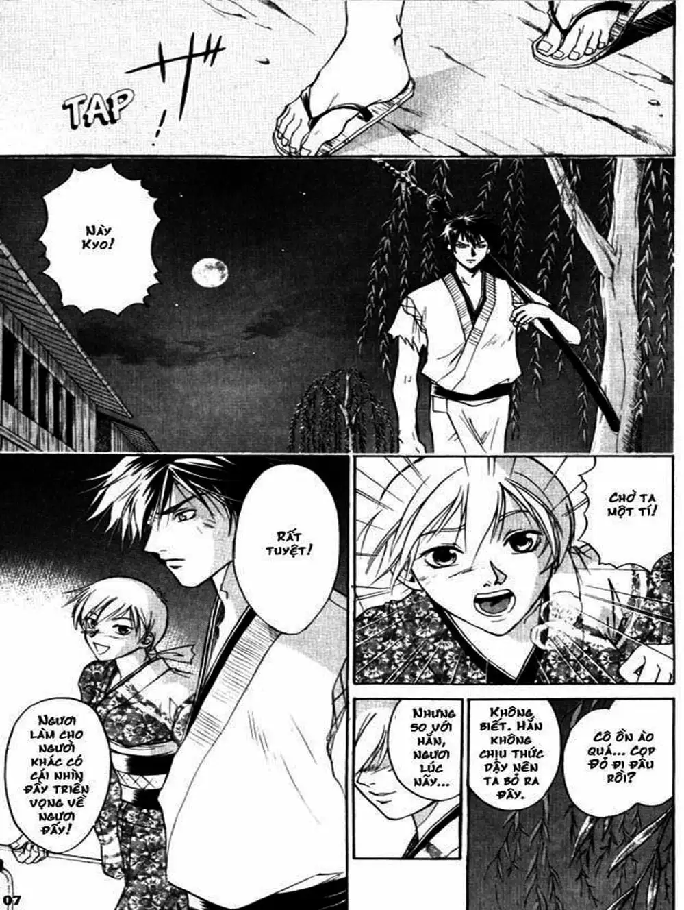 Truyện Tranh Mắt Quỷ Kyo - Samurai Deeper Kyo trang 3
