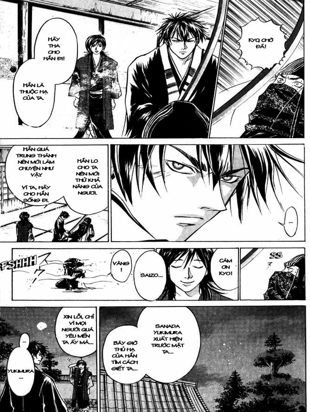 Truyện Tranh Mắt Quỷ Kyo - Samurai Deeper Kyo trang 3