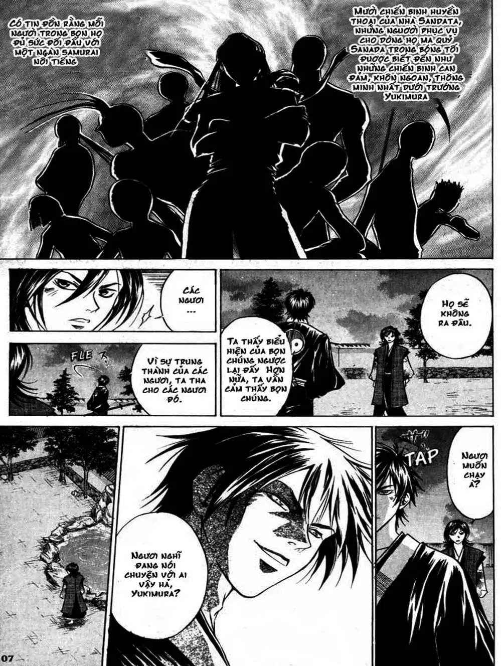 Truyện Tranh Mắt Quỷ Kyo - Samurai Deeper Kyo trang 3