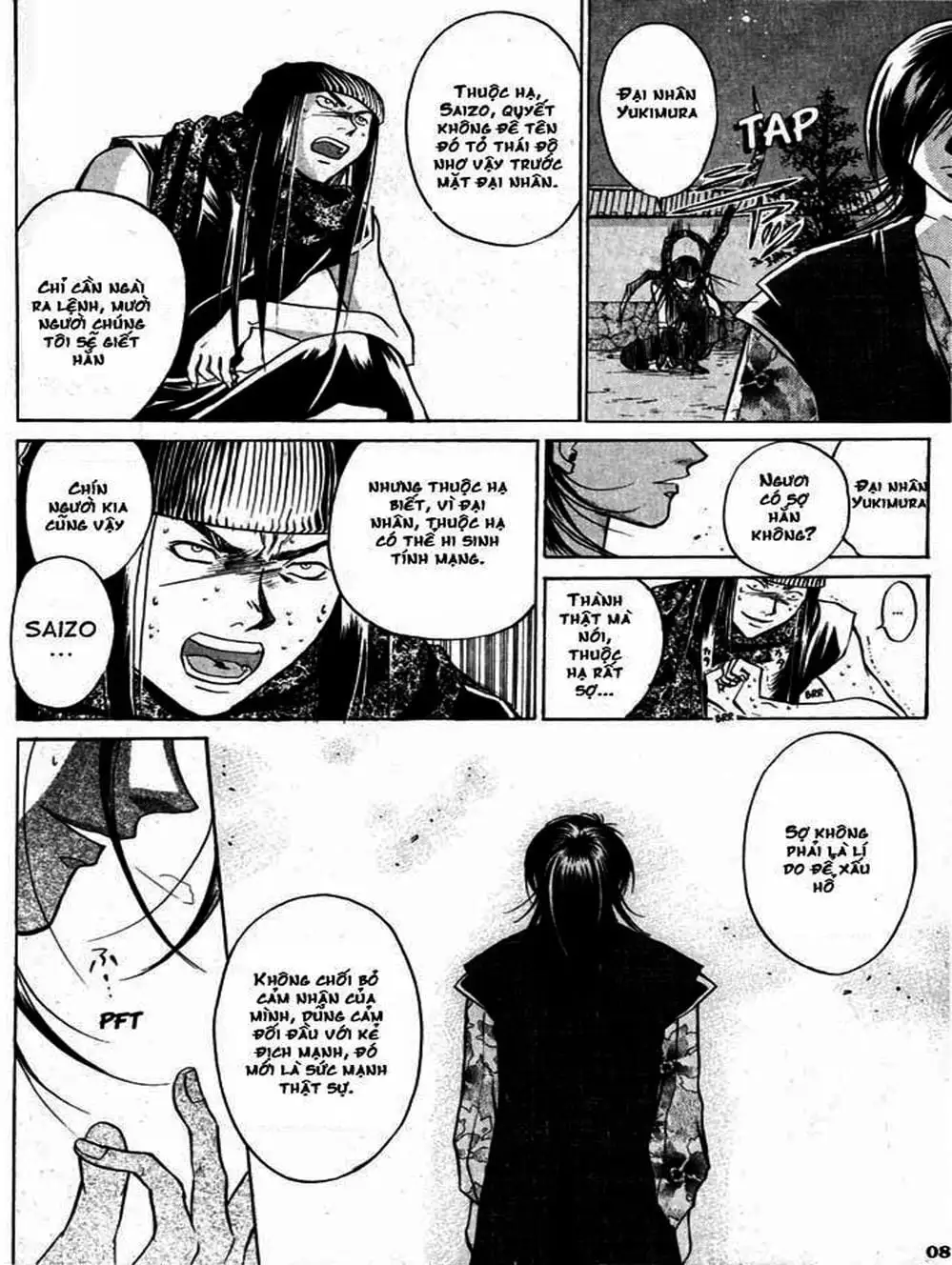 Truyện Tranh Mắt Quỷ Kyo - Samurai Deeper Kyo trang 3