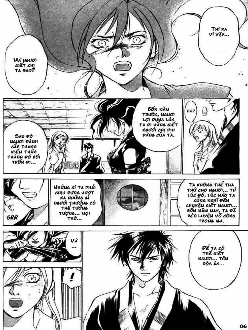 Truyện Tranh Mắt Quỷ Kyo - Samurai Deeper Kyo trang 3