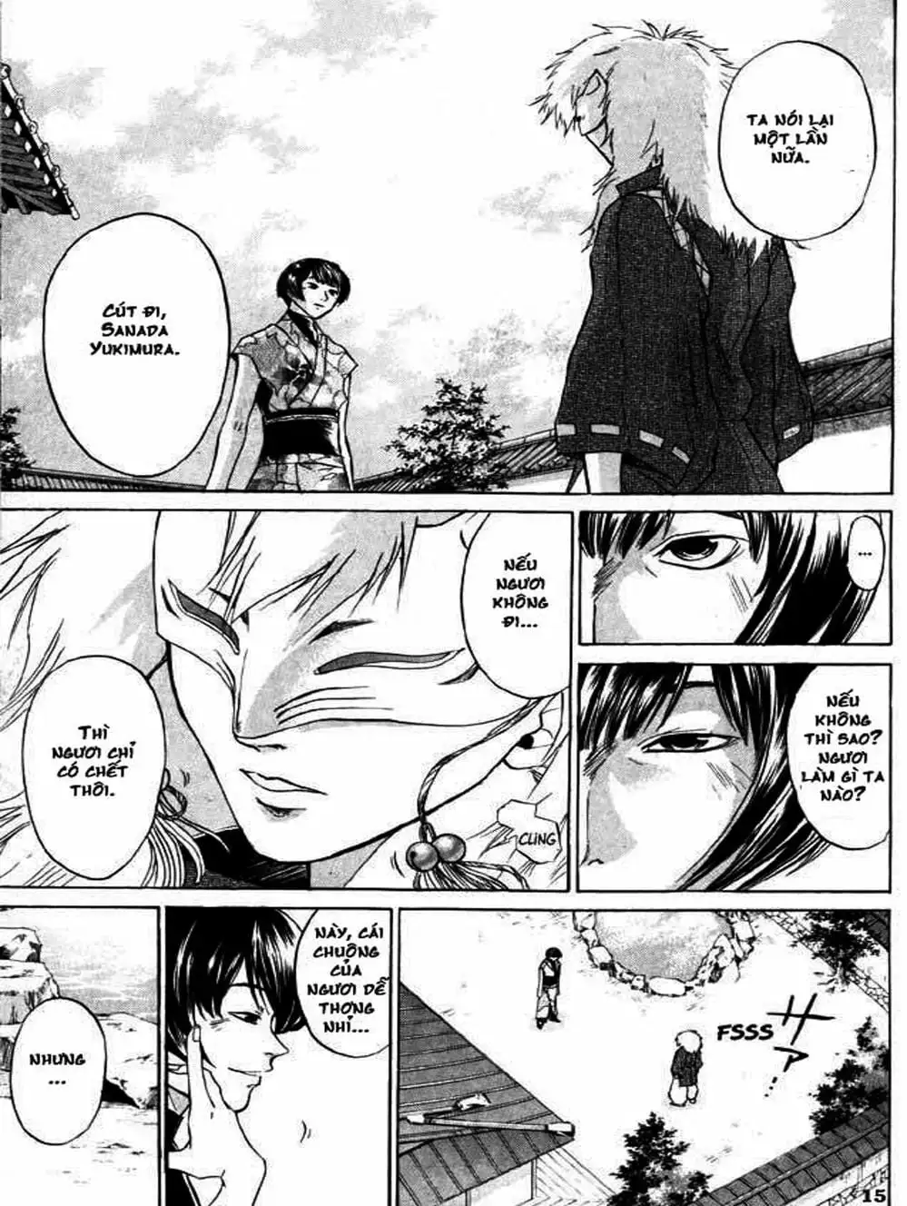 Truyện Tranh Mắt Quỷ Kyo - Samurai Deeper Kyo trang 3