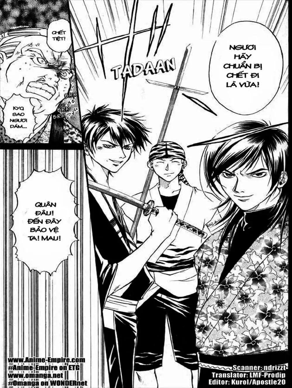 Truyện Tranh Mắt Quỷ Kyo - Samurai Deeper Kyo trang 3