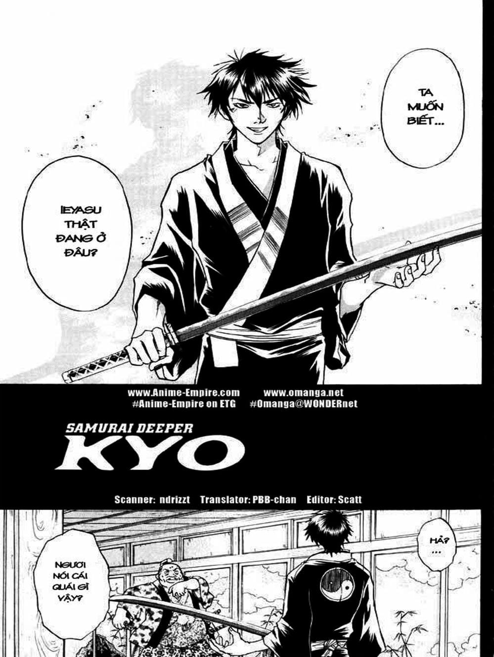 Truyện Tranh Mắt Quỷ Kyo - Samurai Deeper Kyo trang 3