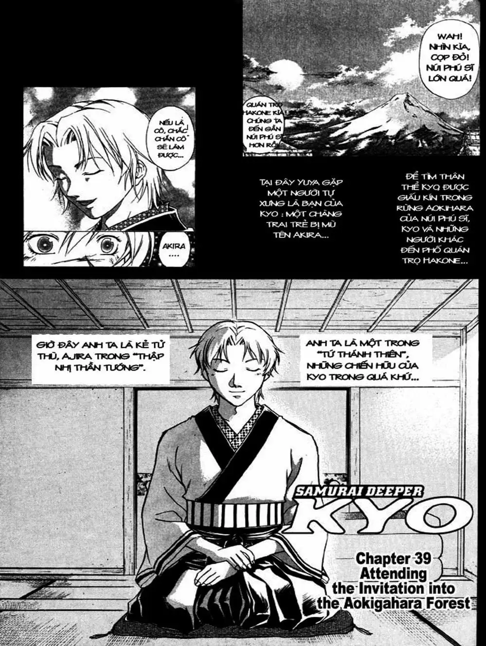 Truyện Tranh Mắt Quỷ Kyo - Samurai Deeper Kyo trang 3