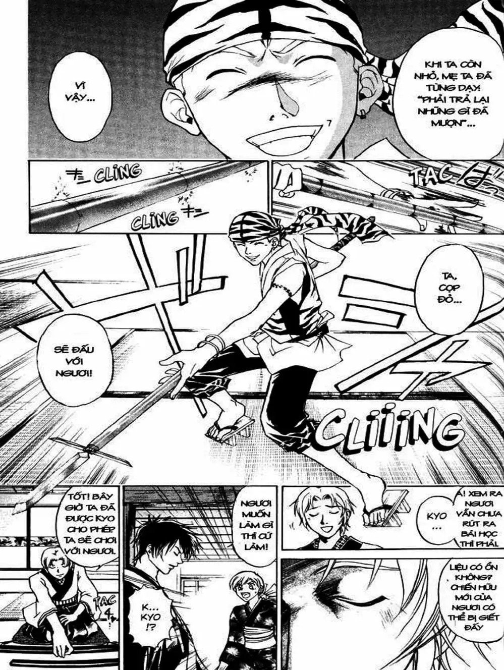 Truyện Tranh Mắt Quỷ Kyo - Samurai Deeper Kyo trang 3