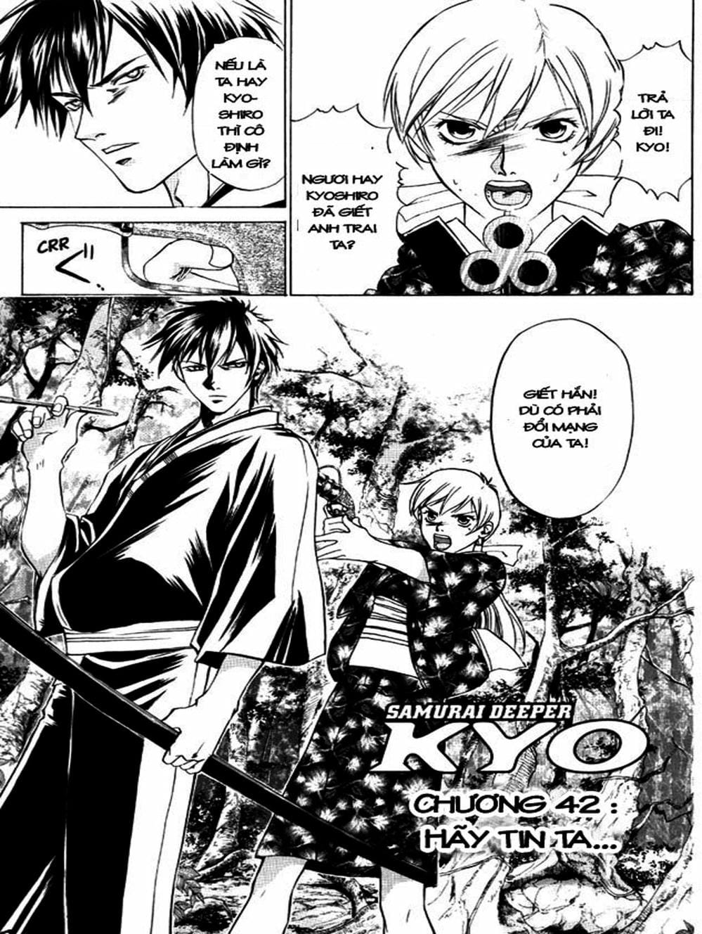 Truyện Tranh Mắt Quỷ Kyo - Samurai Deeper Kyo trang 3