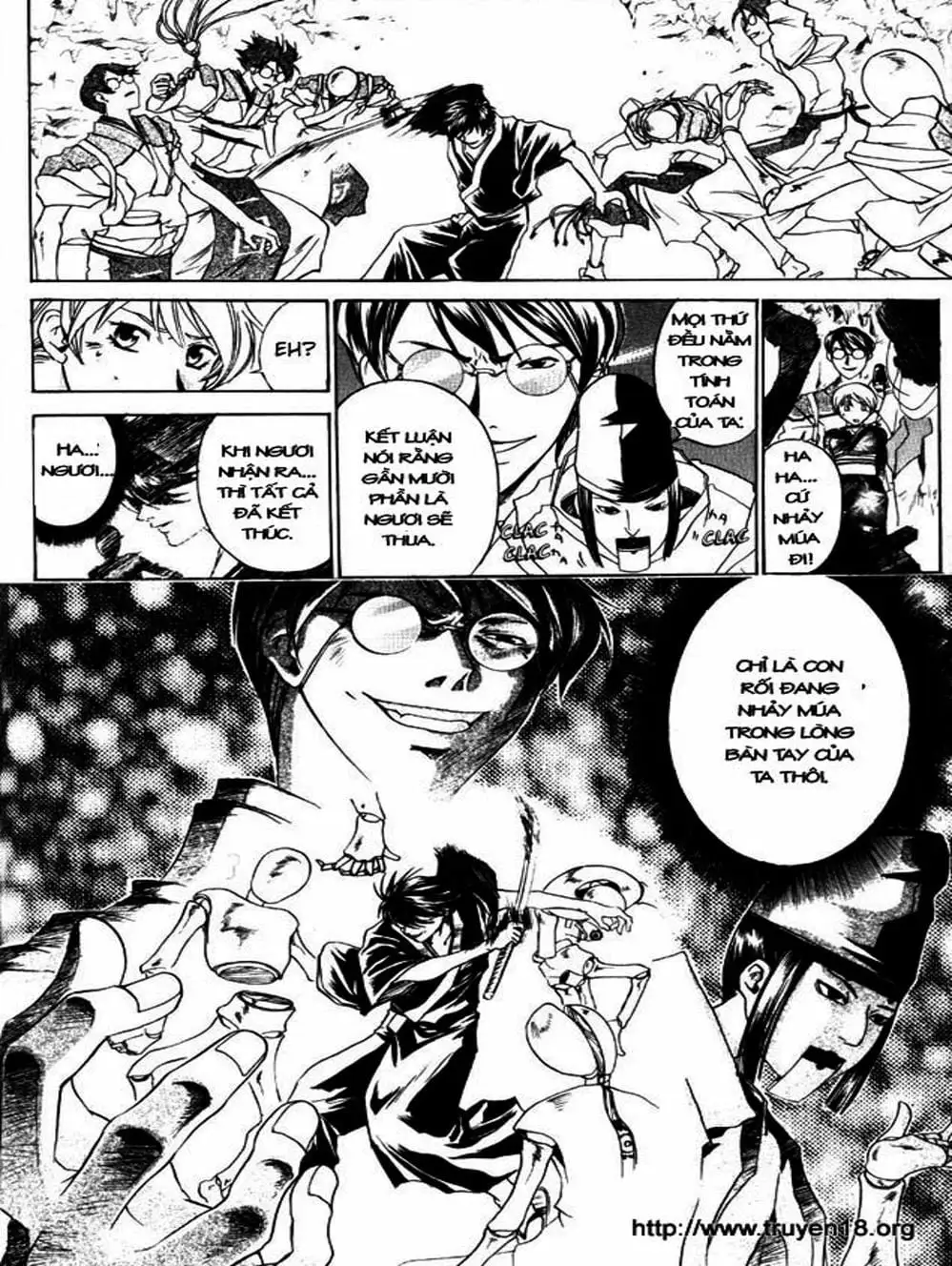 Truyện Tranh Mắt Quỷ Kyo - Samurai Deeper Kyo trang 3