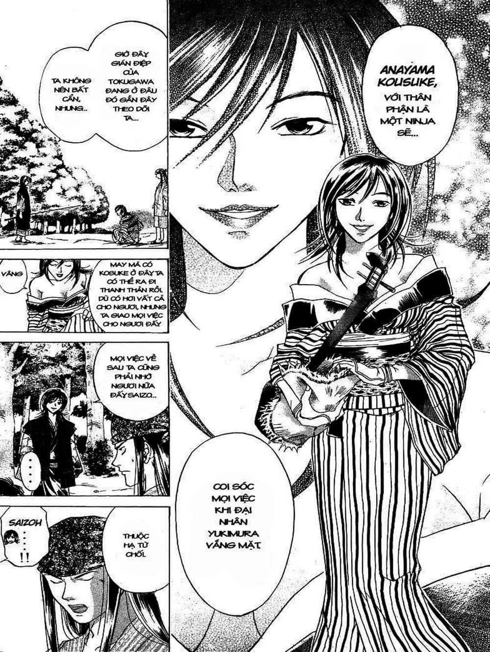 Truyện Tranh Mắt Quỷ Kyo - Samurai Deeper Kyo trang 3