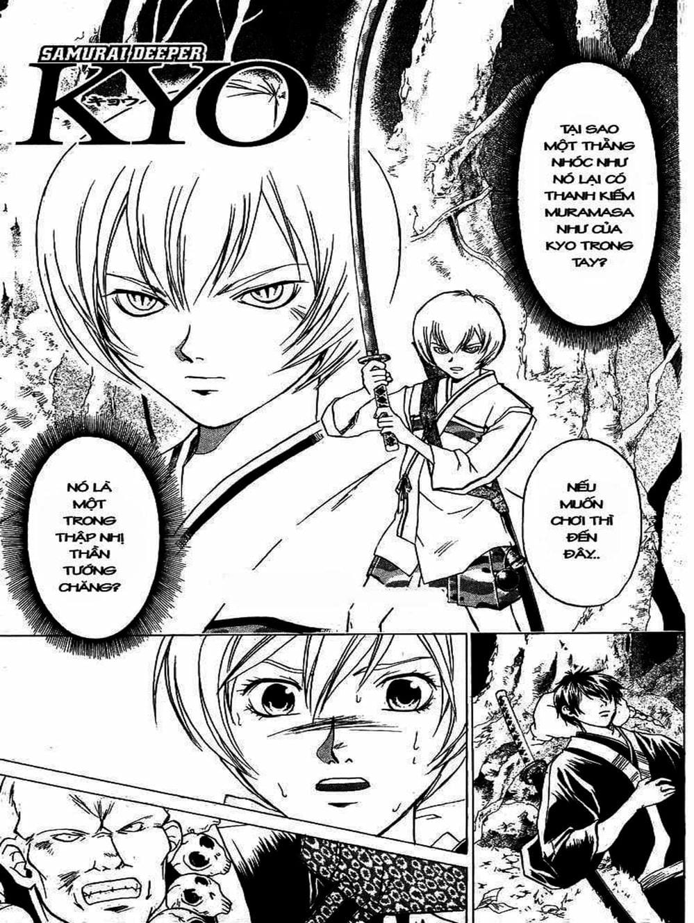 Truyện Tranh Mắt Quỷ Kyo - Samurai Deeper Kyo trang 3