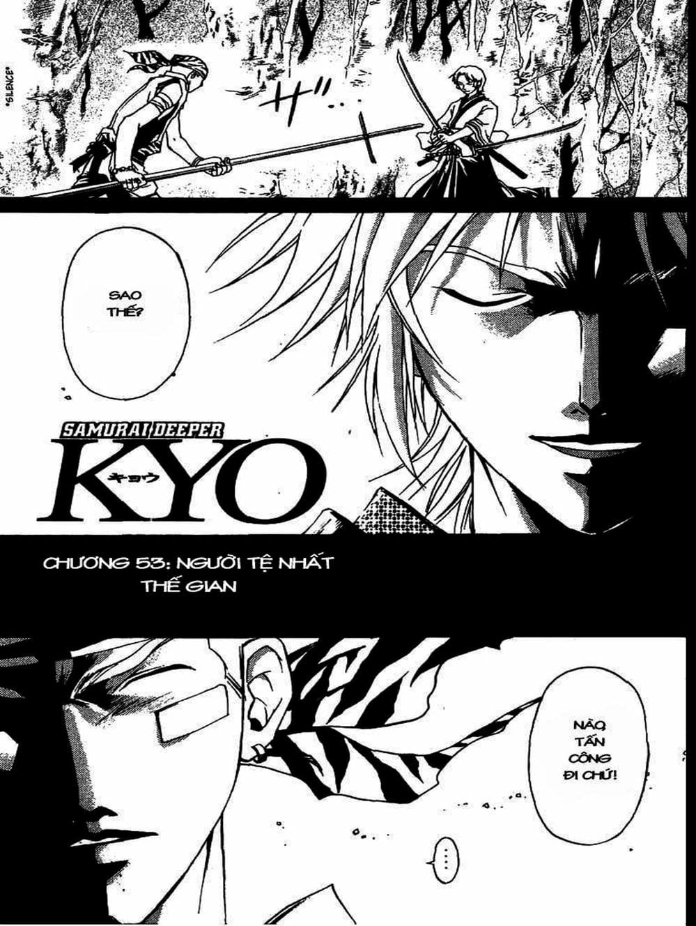 Truyện Tranh Mắt Quỷ Kyo - Samurai Deeper Kyo trang 3