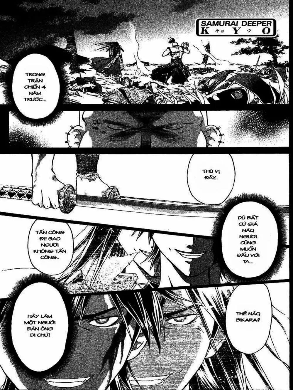 Truyện Tranh Mắt Quỷ Kyo - Samurai Deeper Kyo trang 3