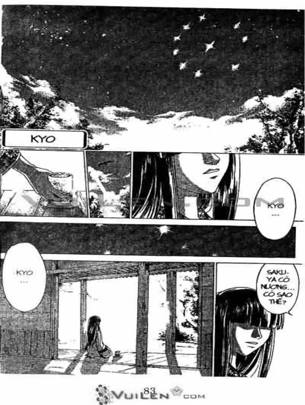 Truyện Tranh Mắt Quỷ Kyo - Samurai Deeper Kyo trang 3