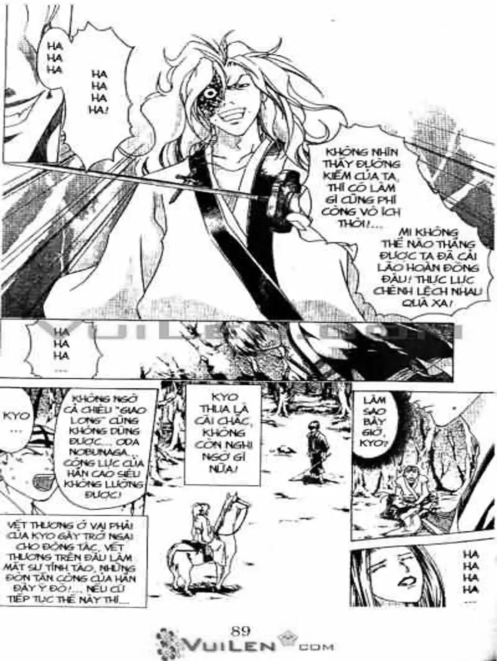 Truyện Tranh Mắt Quỷ Kyo - Samurai Deeper Kyo trang 3