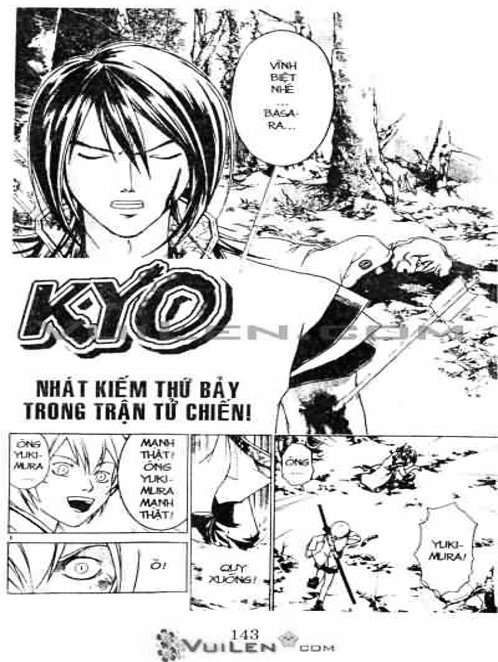 Truyện Tranh Mắt Quỷ Kyo - Samurai Deeper Kyo trang 3