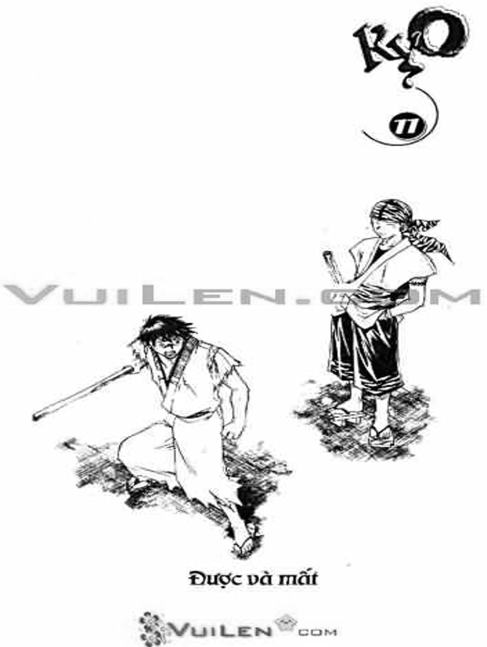 Truyện Tranh Mắt Quỷ Kyo - Samurai Deeper Kyo trang 3