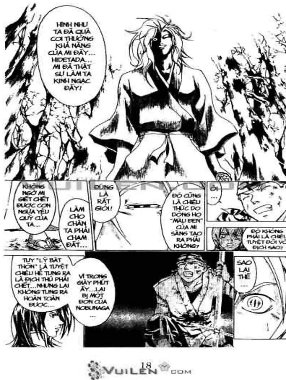 Truyện Tranh Mắt Quỷ Kyo - Samurai Deeper Kyo trang 3