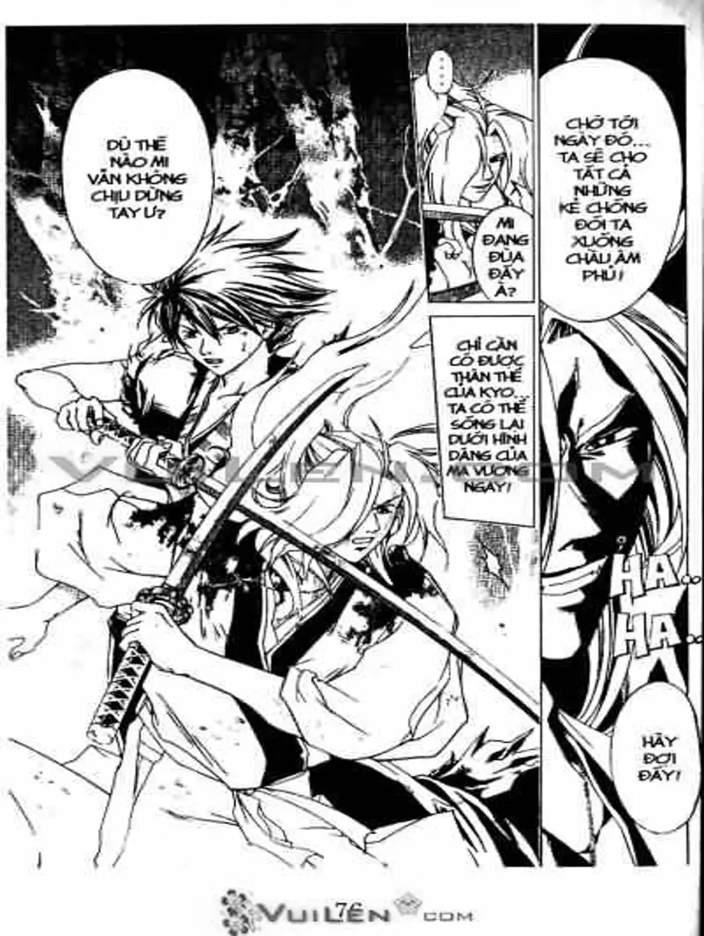 Truyện Tranh Mắt Quỷ Kyo - Samurai Deeper Kyo trang 3