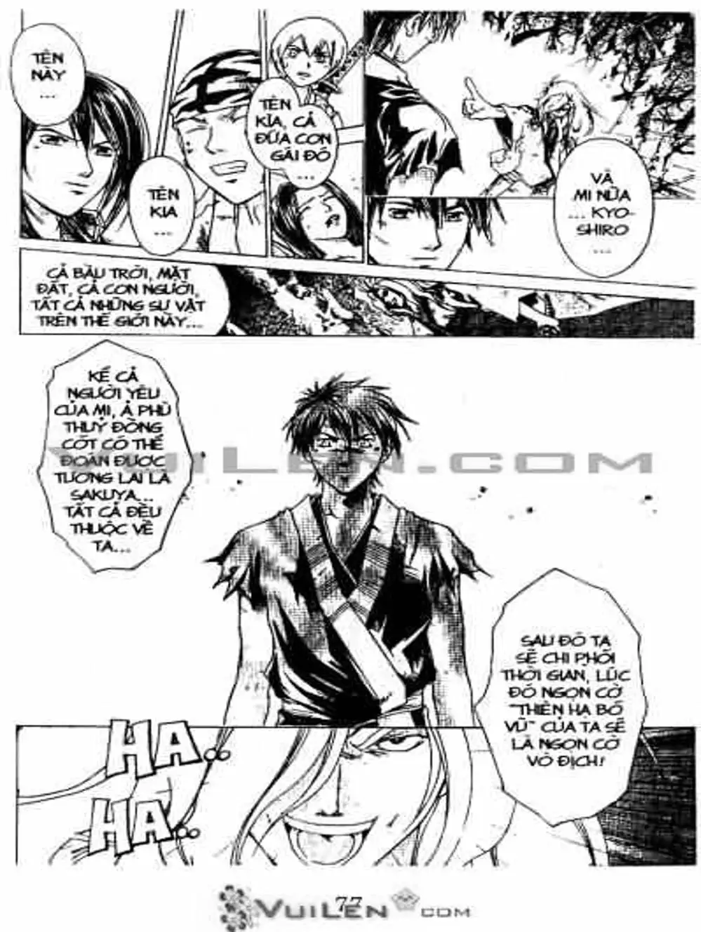 Truyện Tranh Mắt Quỷ Kyo - Samurai Deeper Kyo trang 3