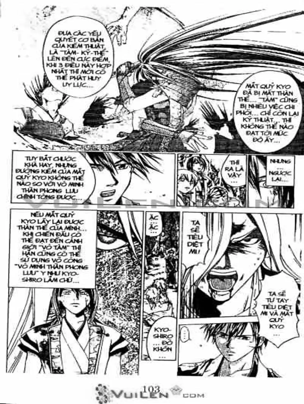 Truyện Tranh Mắt Quỷ Kyo - Samurai Deeper Kyo trang 3