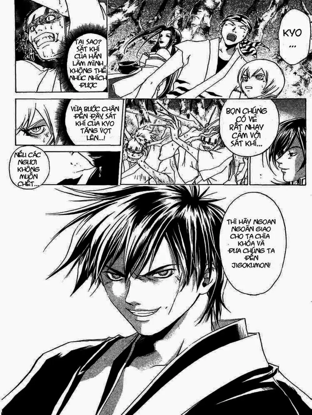 Truyện Tranh Mắt Quỷ Kyo - Samurai Deeper Kyo trang 3