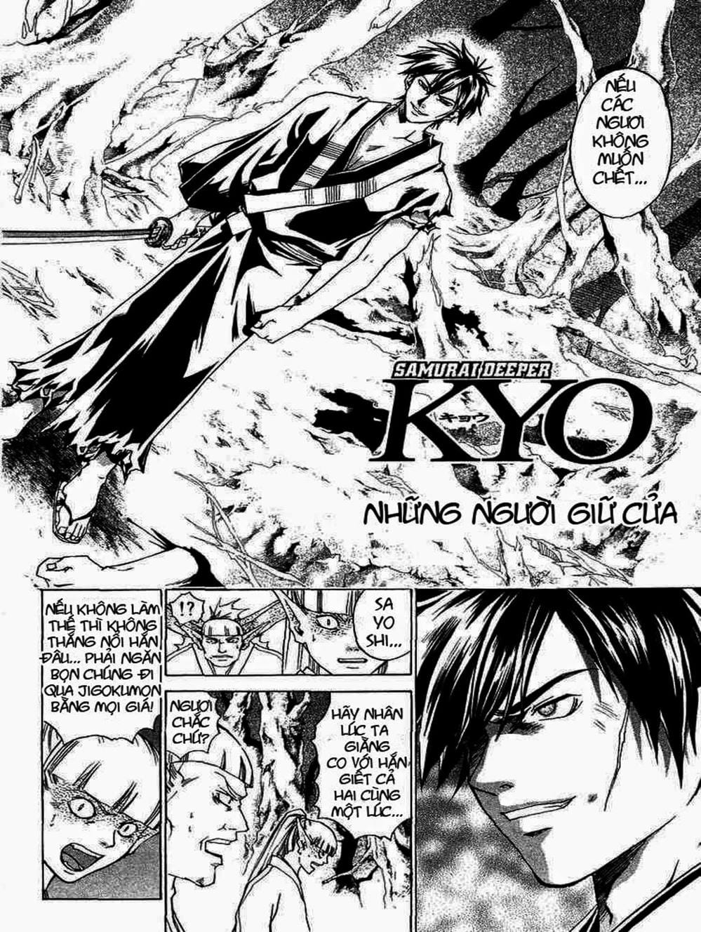 Truyện Tranh Mắt Quỷ Kyo - Samurai Deeper Kyo trang 3