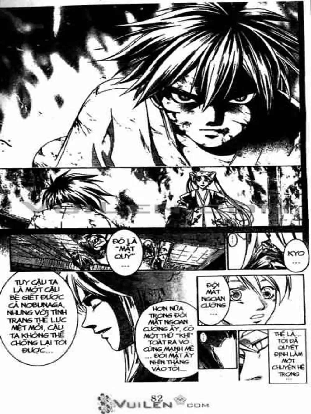 Truyện Tranh Mắt Quỷ Kyo - Samurai Deeper Kyo trang 3