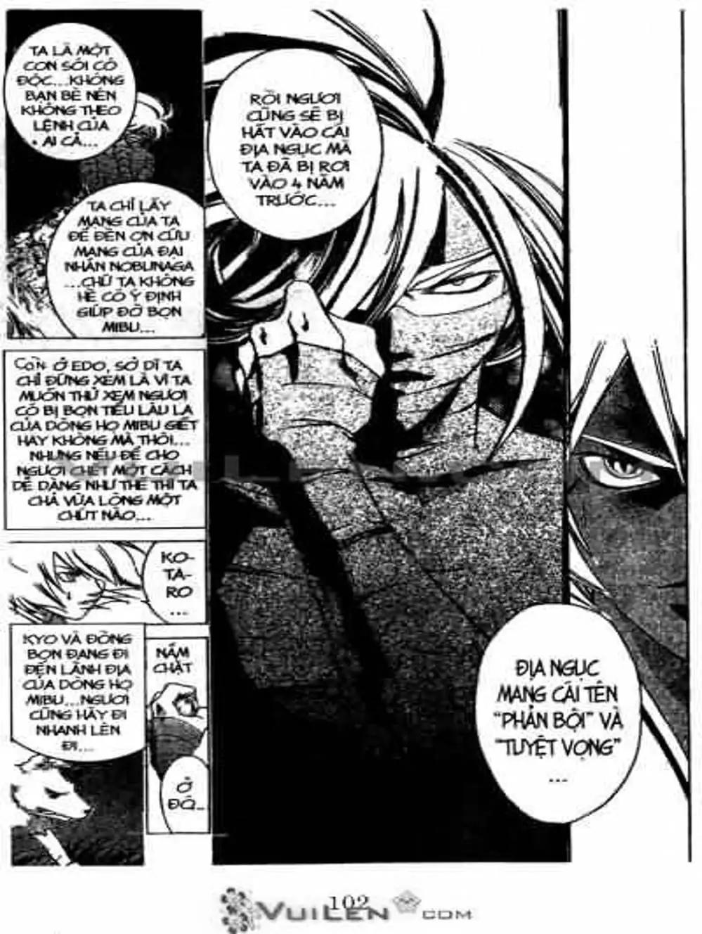 Truyện Tranh Mắt Quỷ Kyo - Samurai Deeper Kyo trang 3