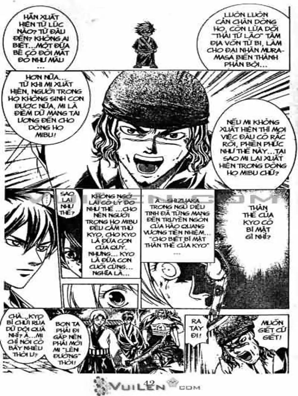 Truyện Tranh Mắt Quỷ Kyo - Samurai Deeper Kyo trang 3