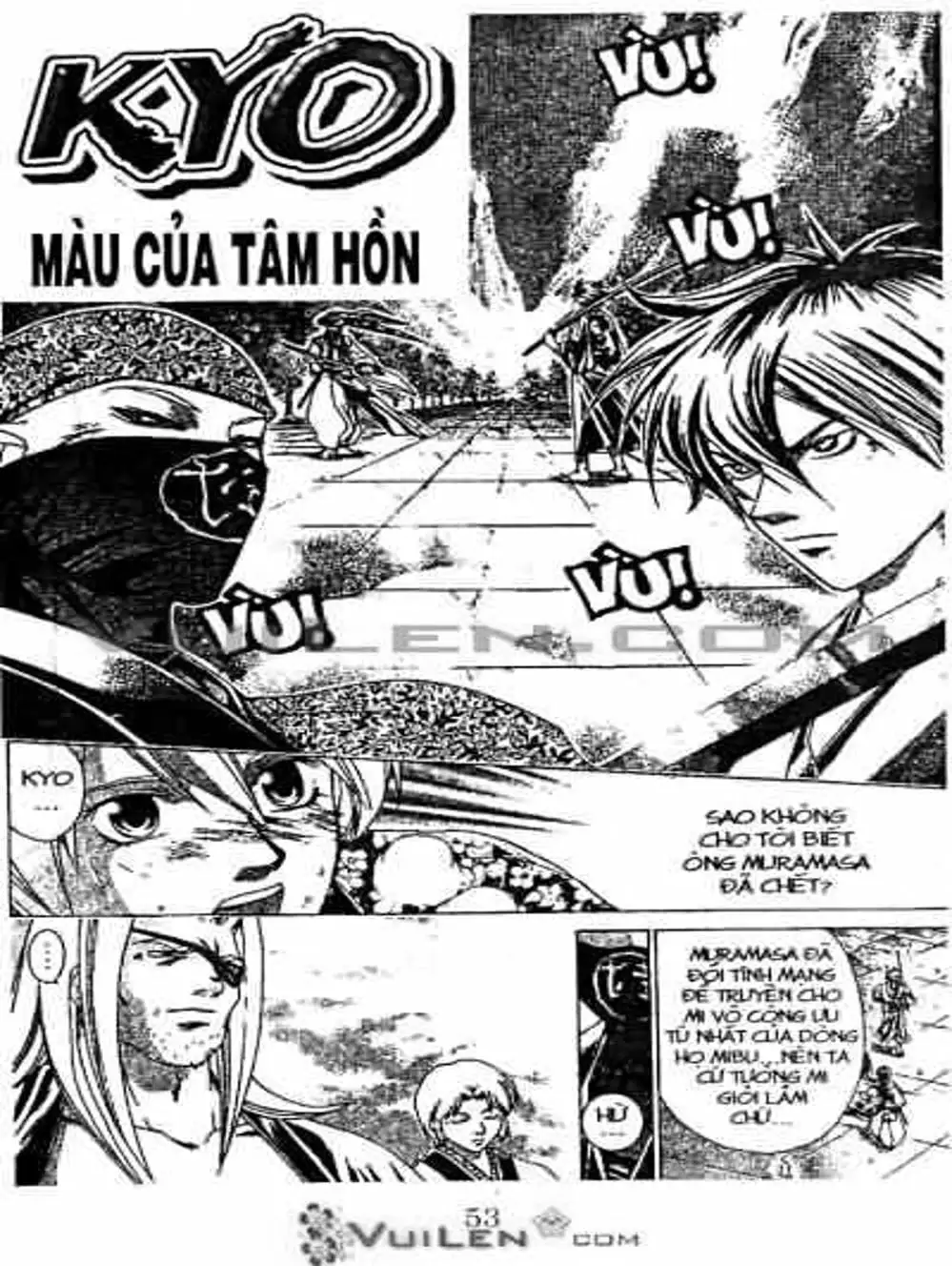 Truyện Tranh Mắt Quỷ Kyo - Samurai Deeper Kyo trang 3