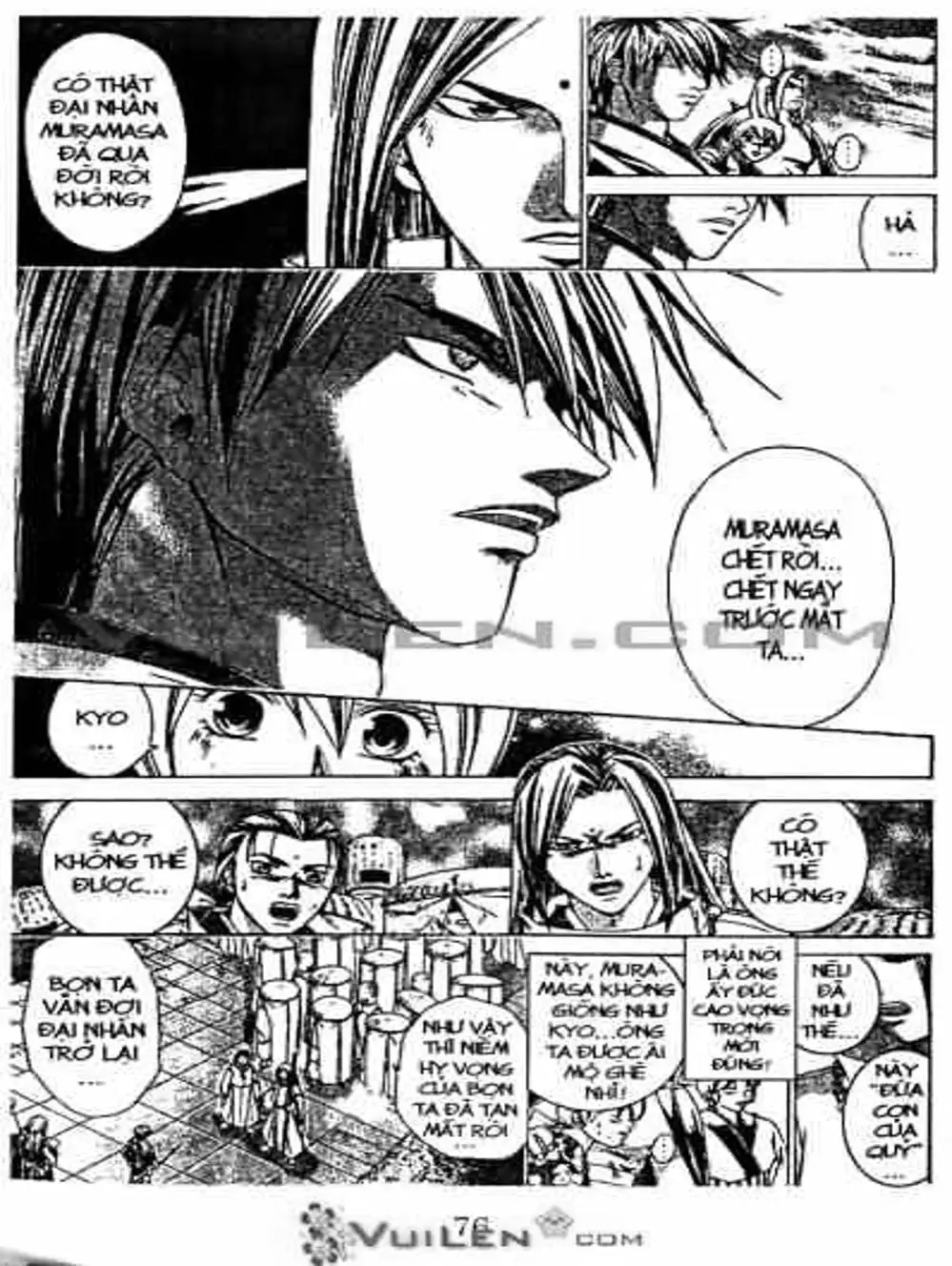 Truyện Tranh Mắt Quỷ Kyo - Samurai Deeper Kyo trang 3