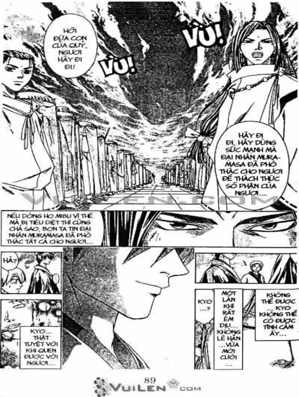 Truyện Tranh Mắt Quỷ Kyo - Samurai Deeper Kyo trang 3