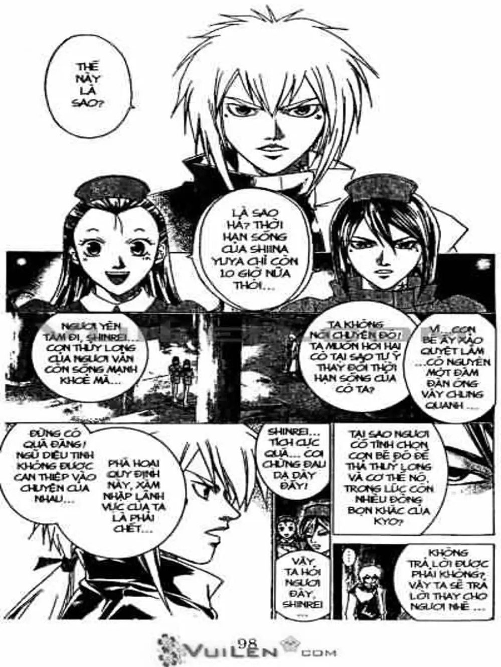 Truyện Tranh Mắt Quỷ Kyo - Samurai Deeper Kyo trang 3