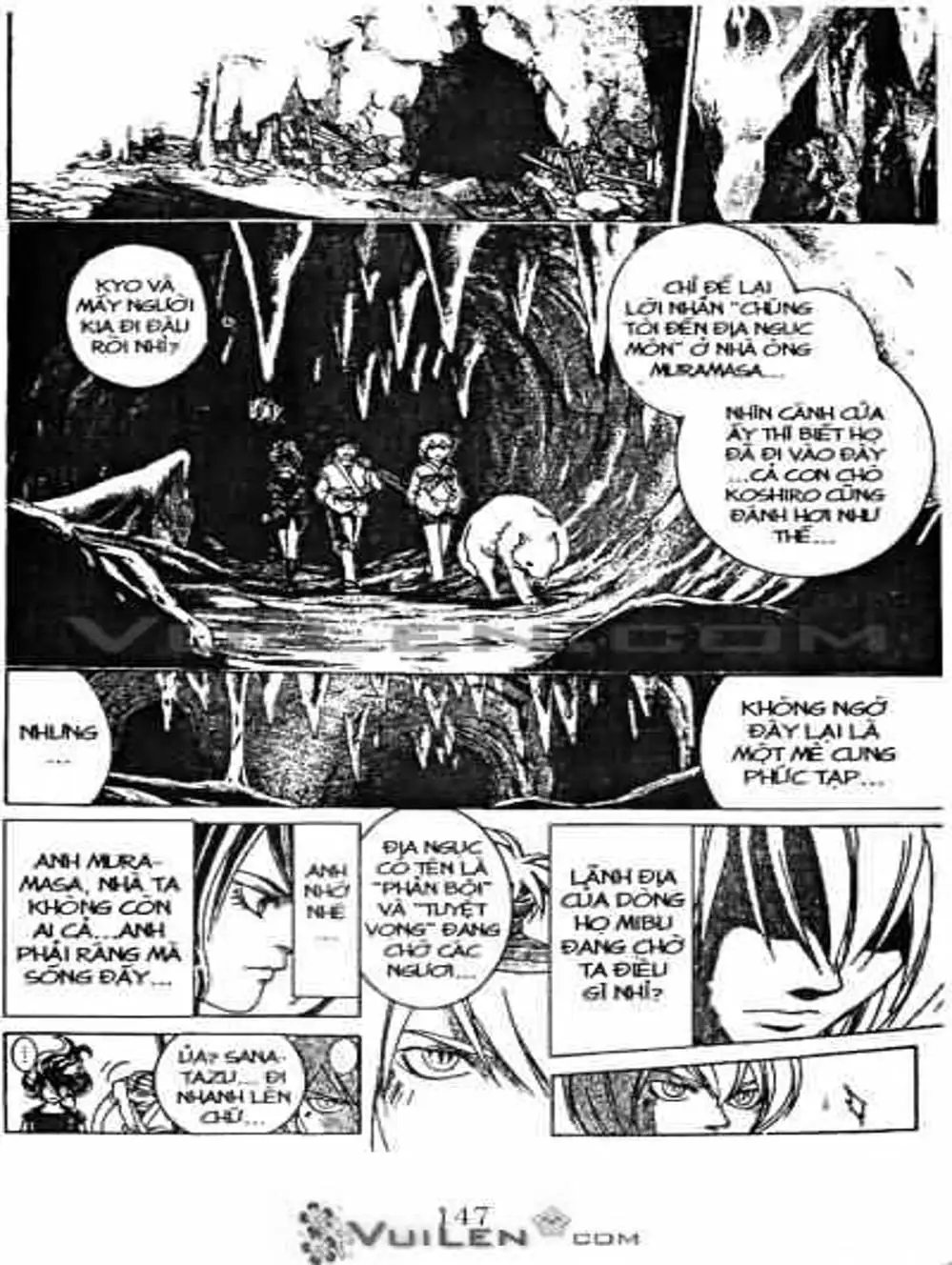 Truyện Tranh Mắt Quỷ Kyo - Samurai Deeper Kyo trang 3