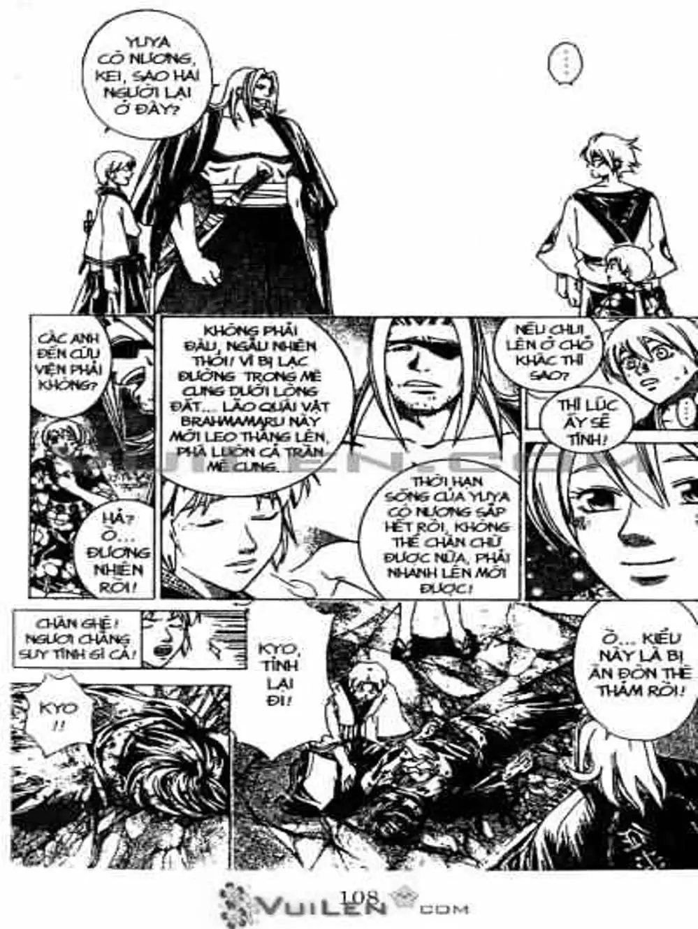 Truyện Tranh Mắt Quỷ Kyo - Samurai Deeper Kyo trang 3