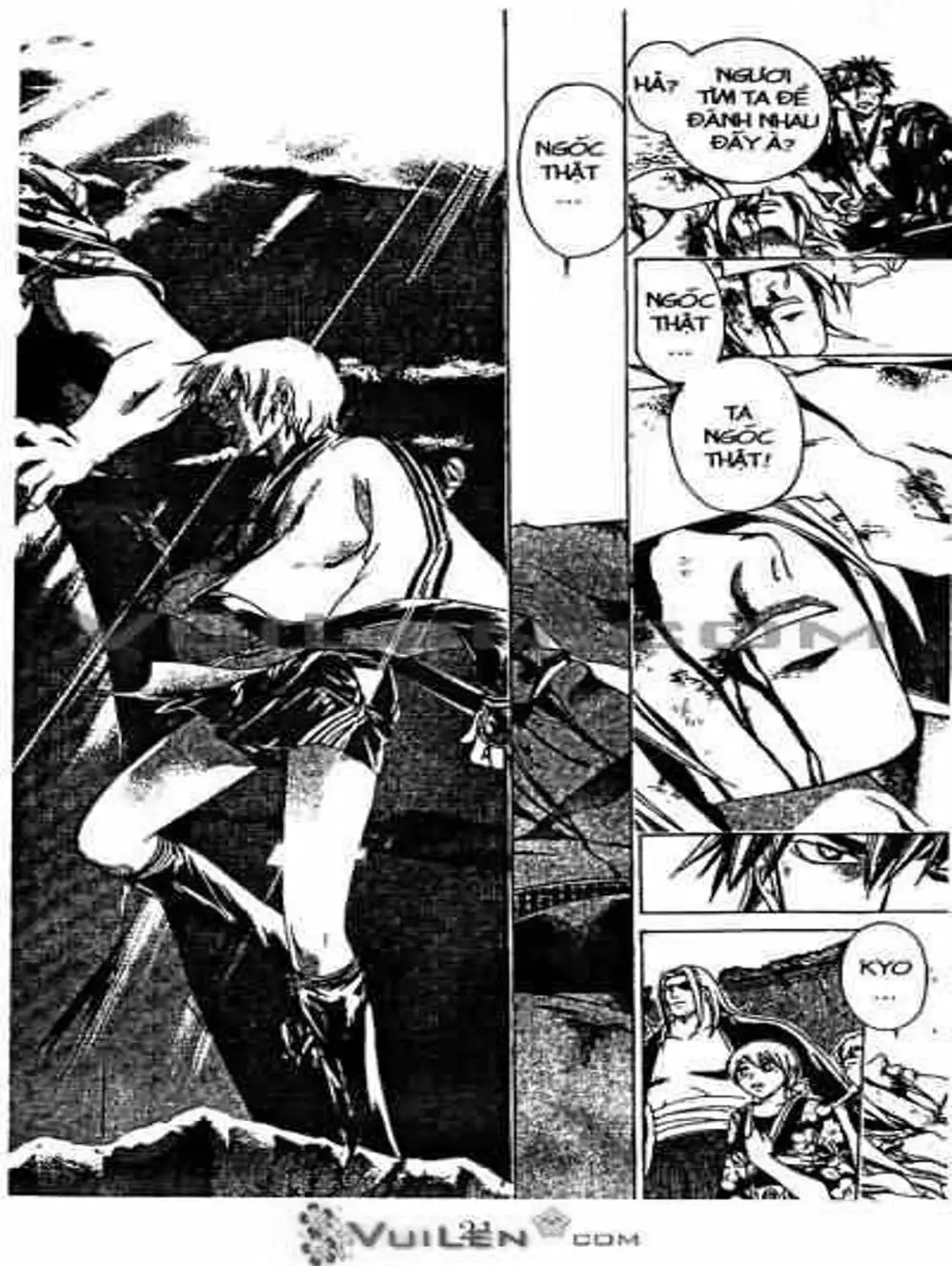 Truyện Tranh Mắt Quỷ Kyo - Samurai Deeper Kyo trang 3