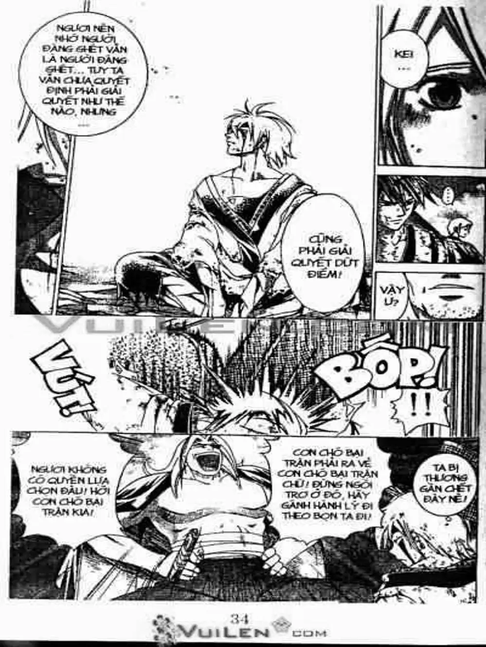 Truyện Tranh Mắt Quỷ Kyo - Samurai Deeper Kyo trang 3