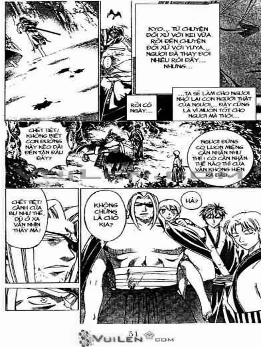 Truyện Tranh Mắt Quỷ Kyo - Samurai Deeper Kyo trang 3