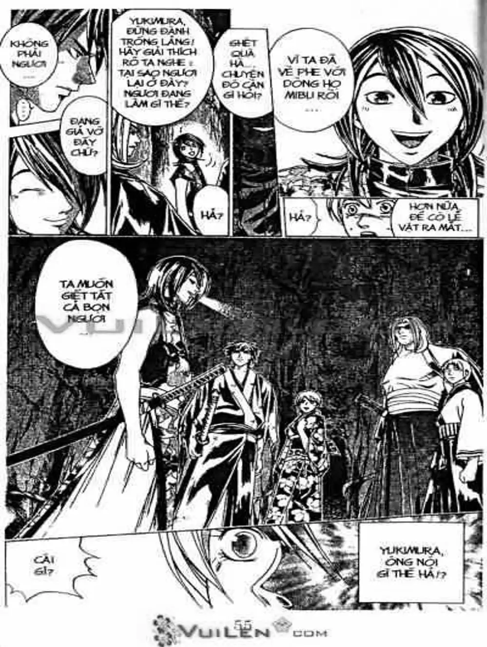 Truyện Tranh Mắt Quỷ Kyo - Samurai Deeper Kyo trang 3