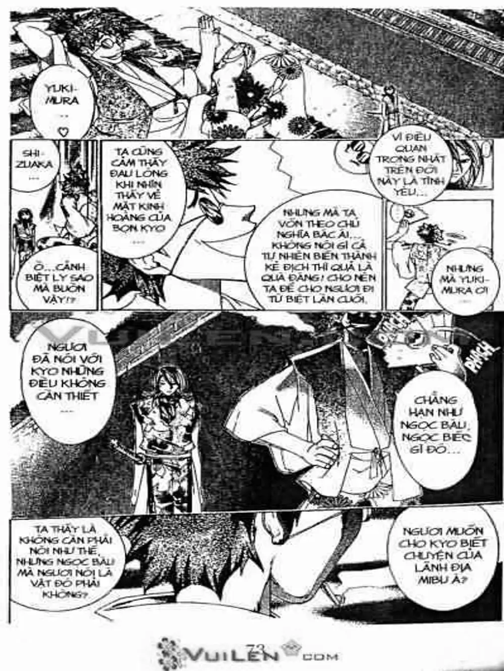 Truyện Tranh Mắt Quỷ Kyo - Samurai Deeper Kyo trang 3