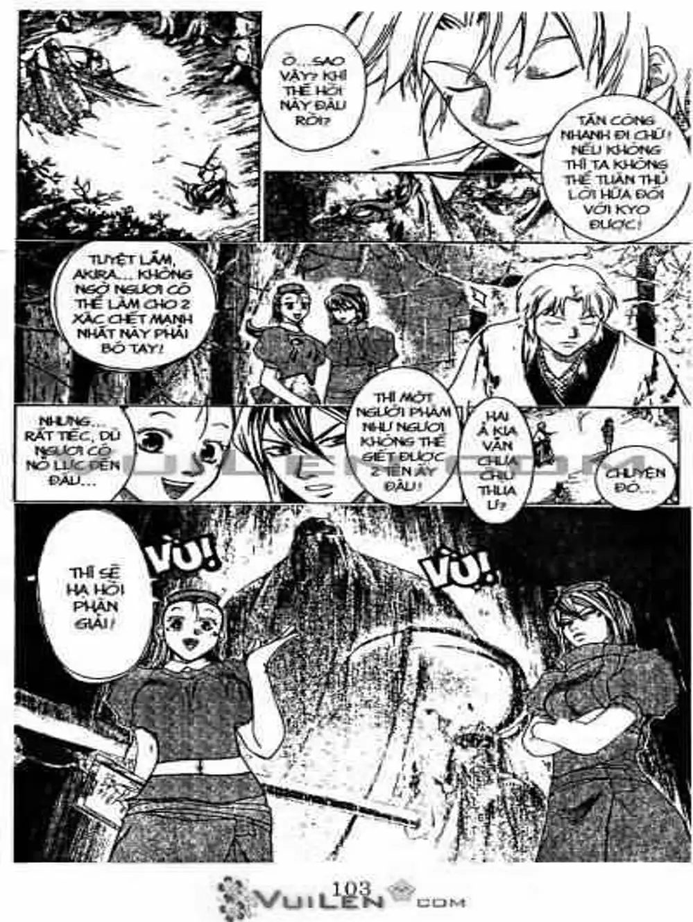 Truyện Tranh Mắt Quỷ Kyo - Samurai Deeper Kyo trang 3