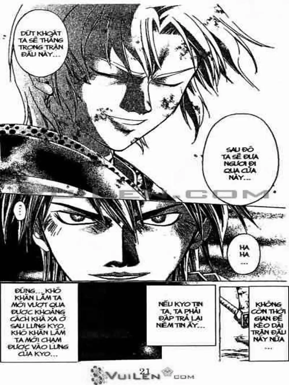 Truyện Tranh Mắt Quỷ Kyo - Samurai Deeper Kyo trang 3