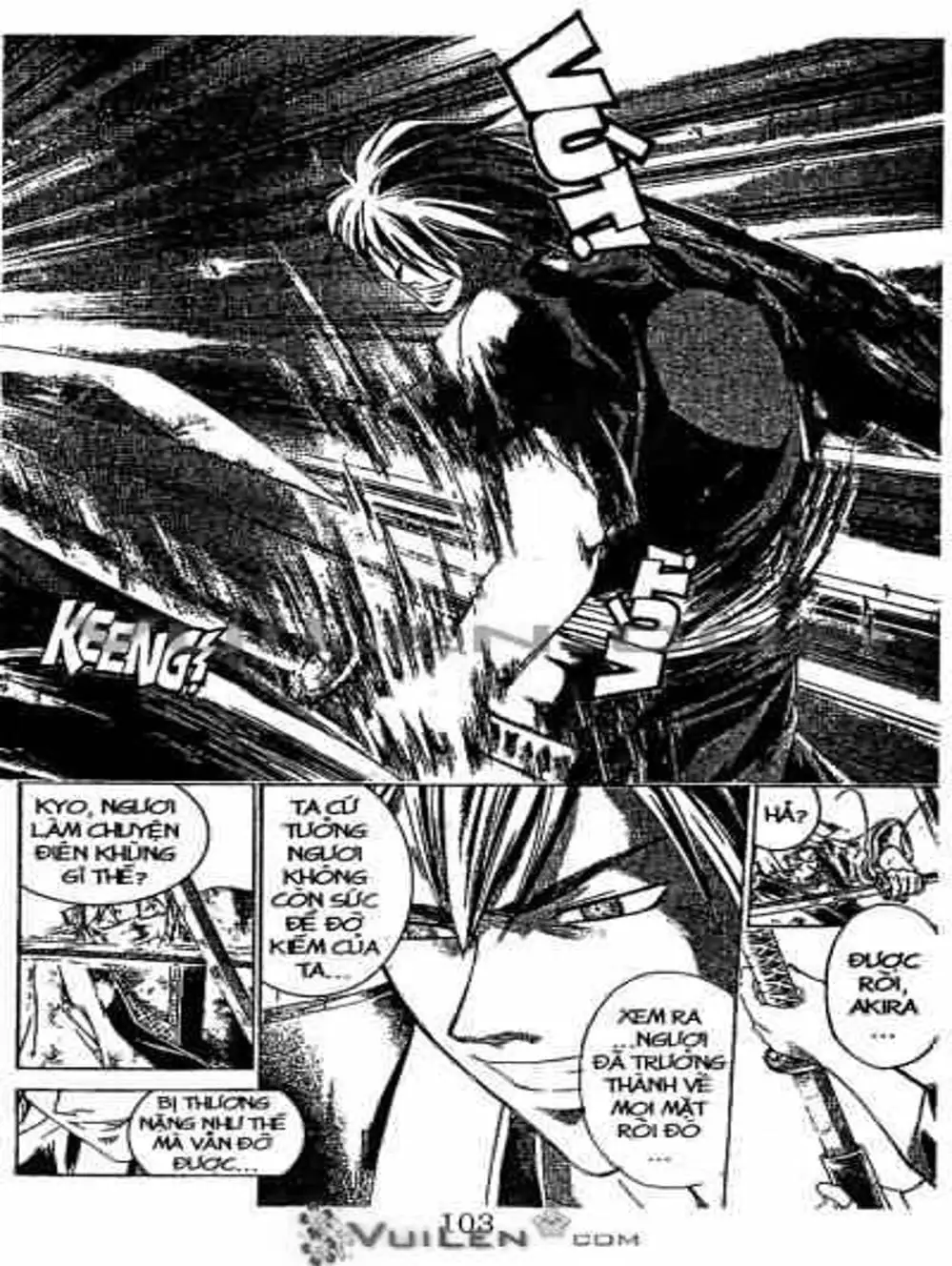 Truyện Tranh Mắt Quỷ Kyo - Samurai Deeper Kyo trang 3