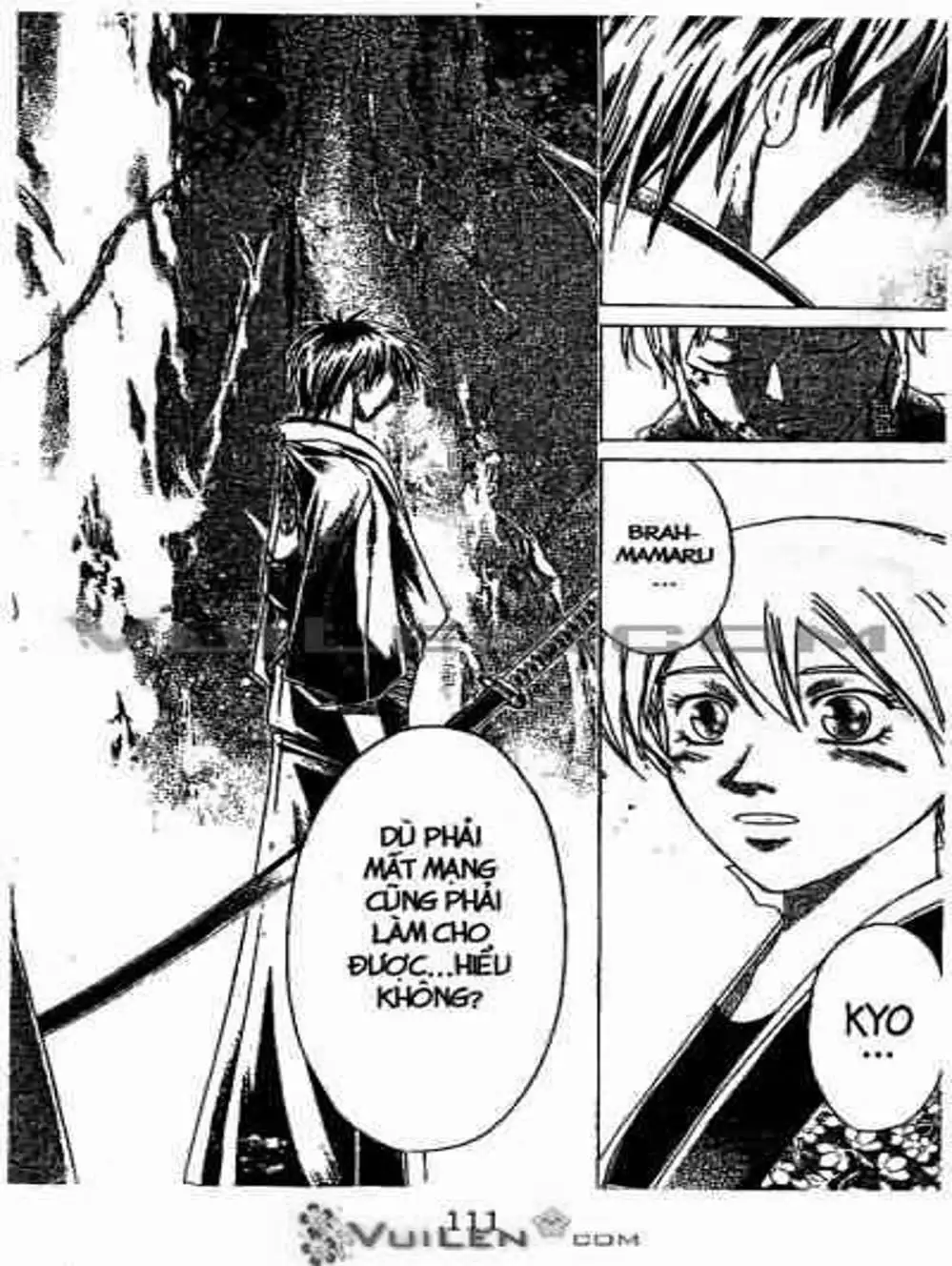 Truyện Tranh Mắt Quỷ Kyo - Samurai Deeper Kyo trang 3