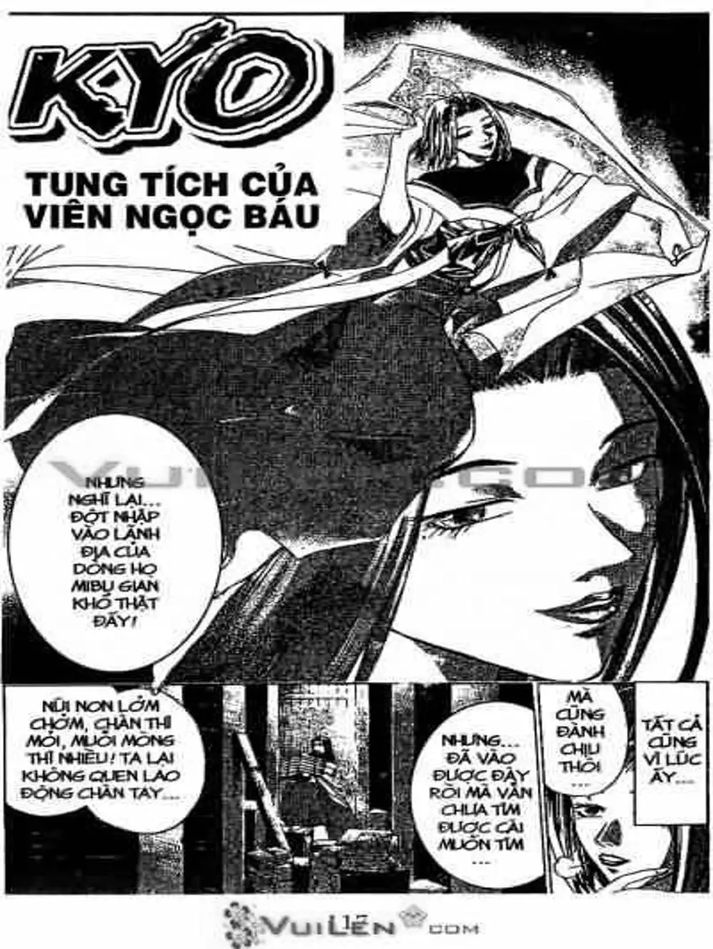 Truyện Tranh Mắt Quỷ Kyo - Samurai Deeper Kyo trang 3