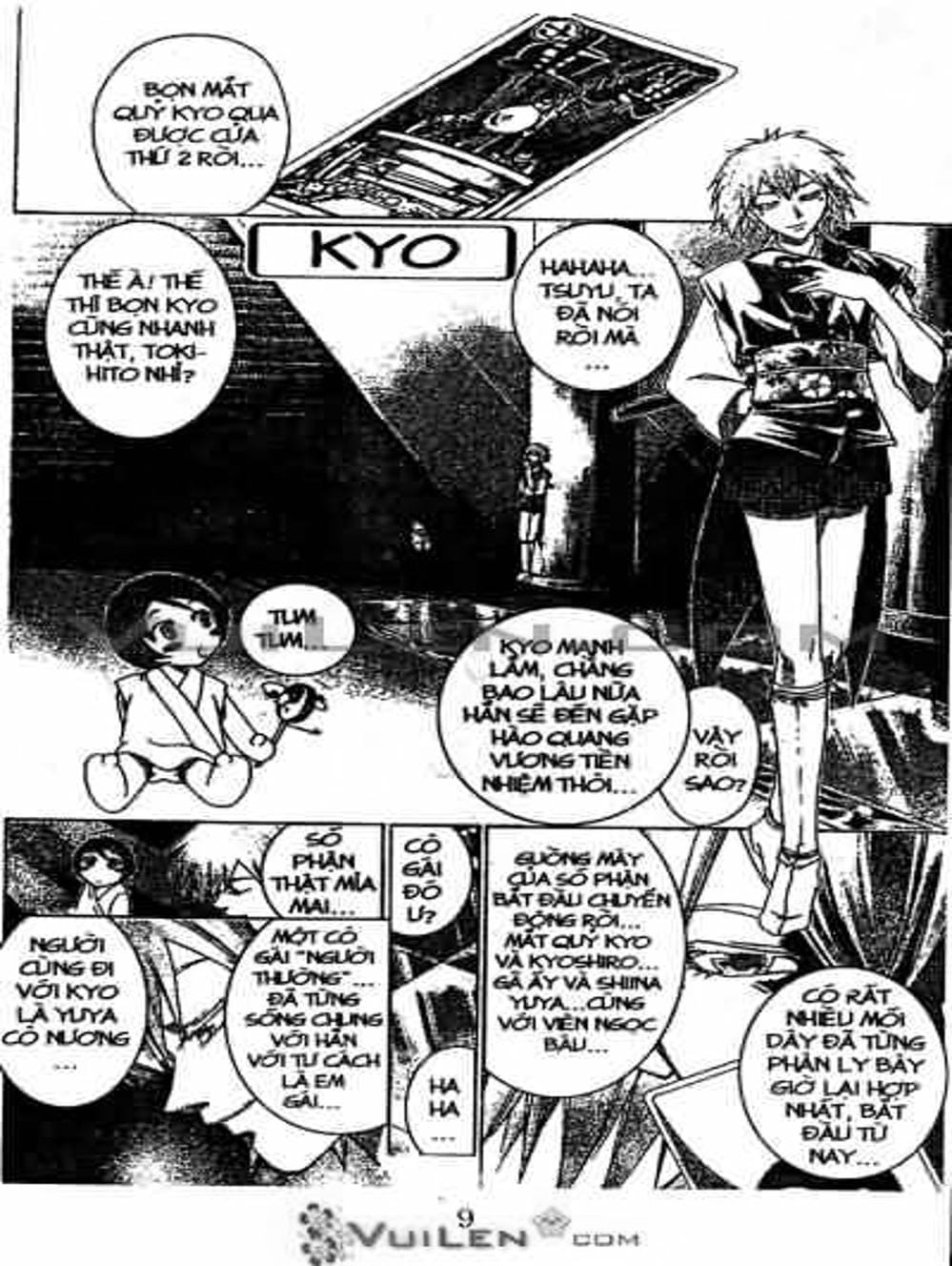 Truyện Tranh Mắt Quỷ Kyo - Samurai Deeper Kyo trang 3