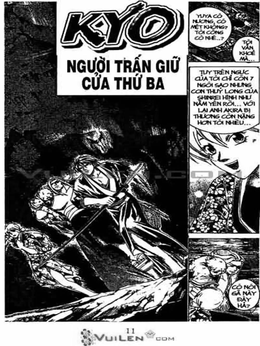 Truyện Tranh Mắt Quỷ Kyo - Samurai Deeper Kyo trang 3
