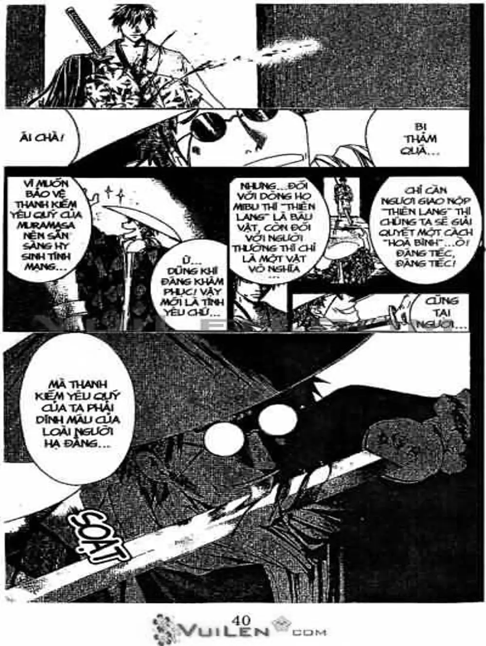 Truyện Tranh Mắt Quỷ Kyo - Samurai Deeper Kyo trang 3