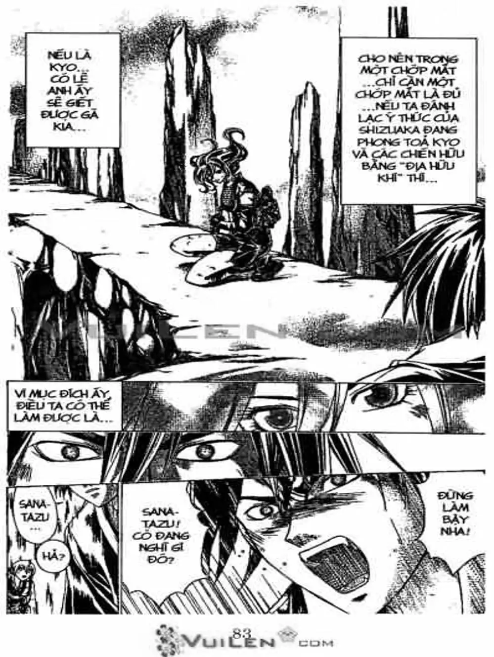 Truyện Tranh Mắt Quỷ Kyo - Samurai Deeper Kyo trang 3