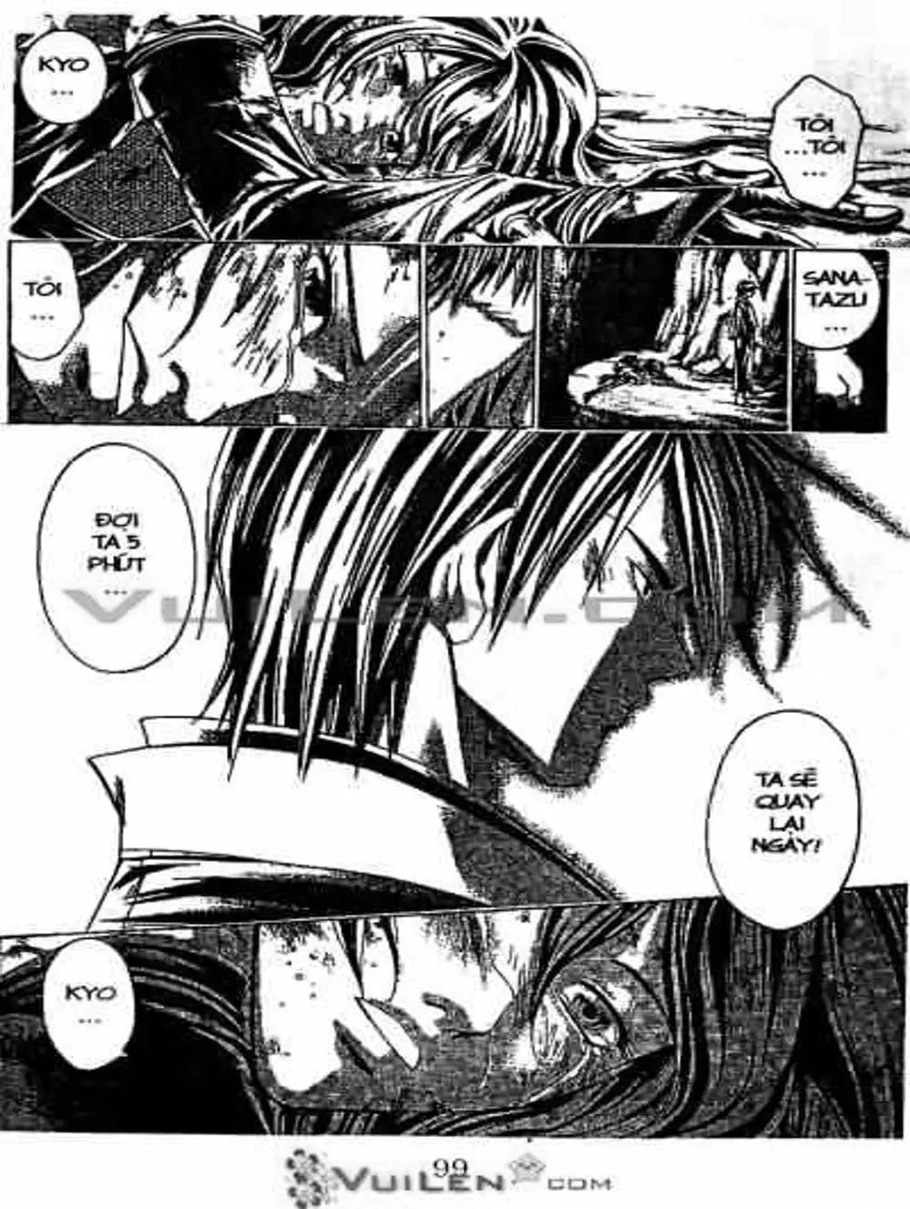 Truyện Tranh Mắt Quỷ Kyo - Samurai Deeper Kyo trang 3